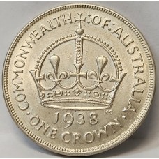 AUSTRALIA 1938 . CROWN . MINOR BAG MARKS